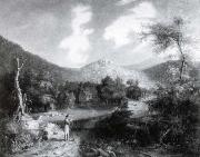 Thomas Cole View of fort Putnam oil